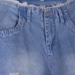 نمای کمر شلوار روشن زنانه