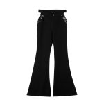 نمای جلو شلوار جین بوت کات زنانه غالی