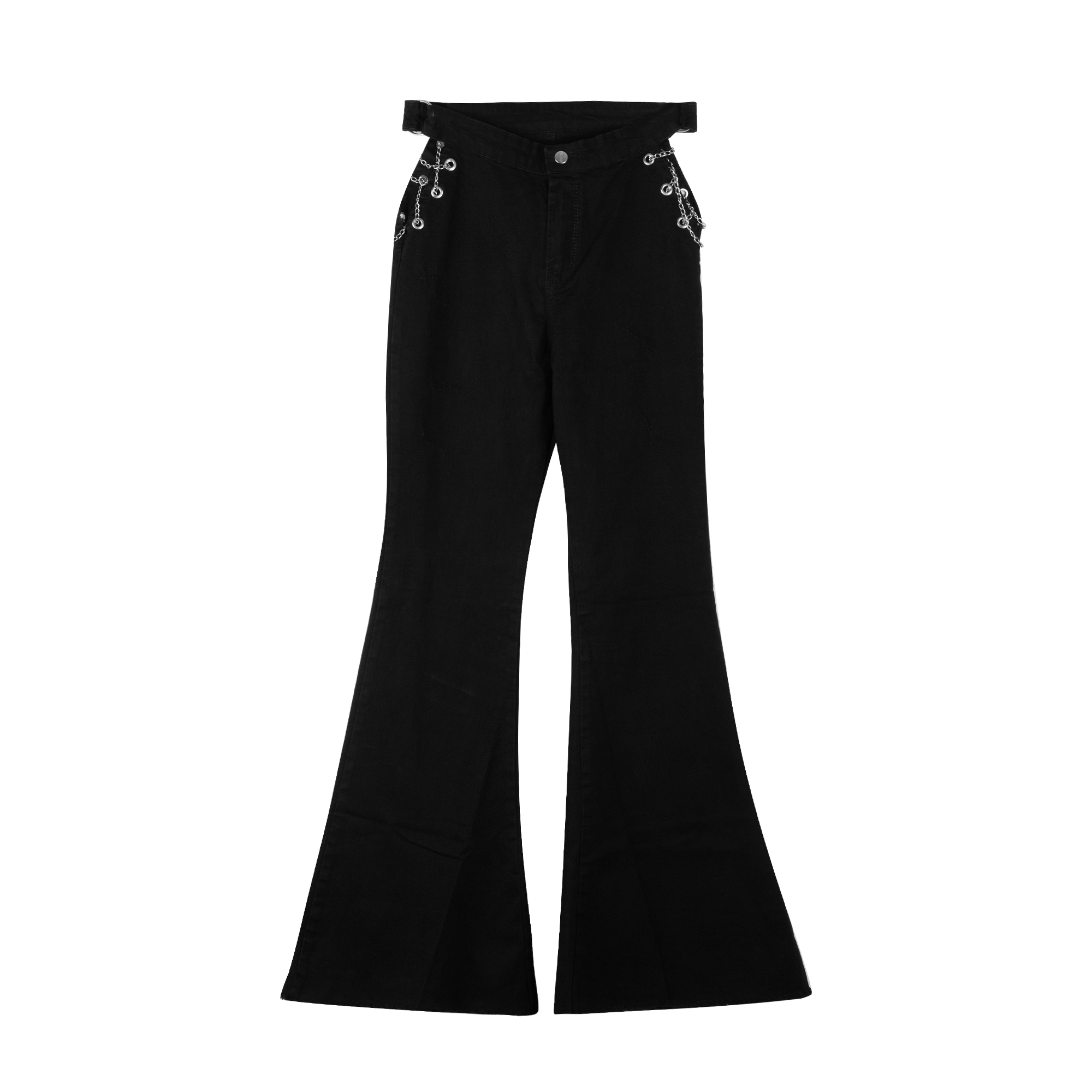 19 نمای جلو شلوار جین بوت کات زنانه غالی