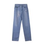 نمای جلو شلوار جین استریت زنانه