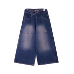 نمای جلو شلوار جین واید لگ 1822