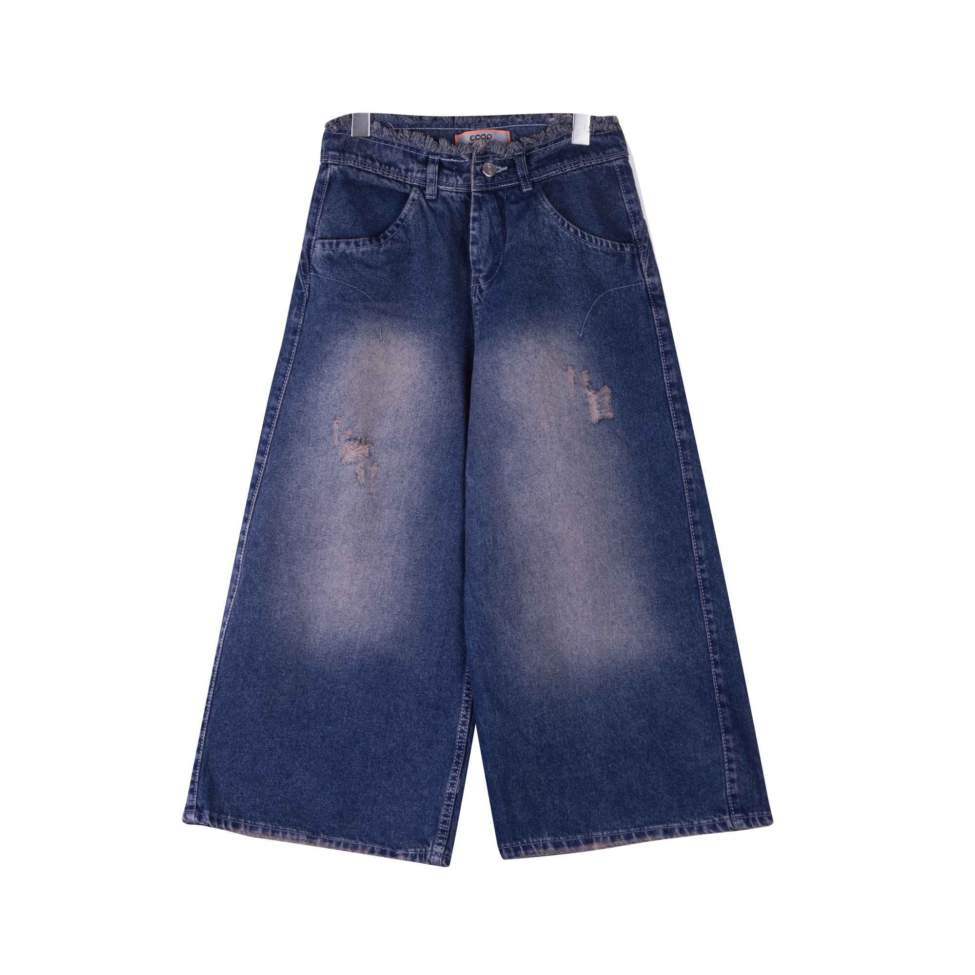 نمای جلو شلوار جین واید لگ 1822