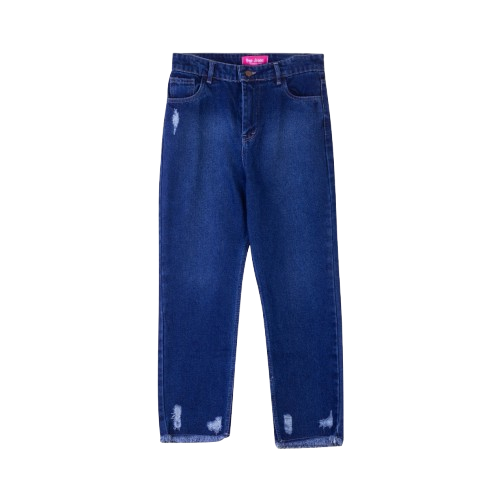 شلوار جین زنانه مدل استریت زاپدار