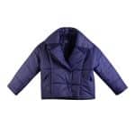 کاپشن پفی زنانه سرمه ای