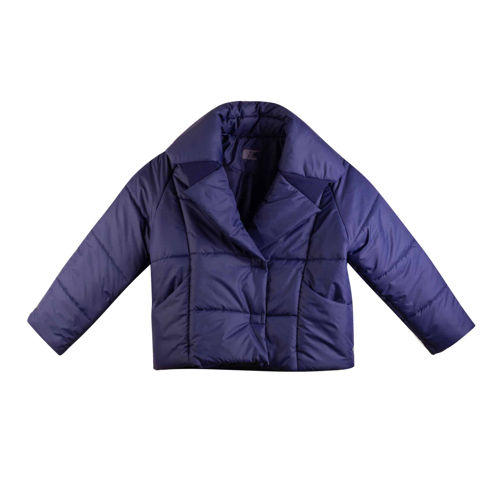 13 کاپشن پفی زنانه سرمه ای