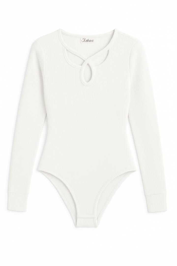 1484e371-93bb-48aa-8bfd-bc429c5f371c بادی یقه دالبری کبریتی سفید زنانه