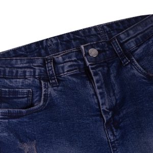 کمر شلوار جین زنانه آبی تیره