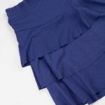 دامن شلوارکی آبی زنانه نمای نزدیک