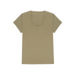 تیشرت نخی یقه گرد زنانه