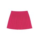 دامن شلوارکی زنانه پلیسه ای سرخابی