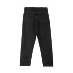 شلوار جین ذغالی زنانه نمای پشت