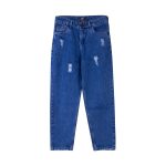 شلوار جین آبی زنانه مام استایل