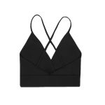 نیم تنه ورزشی نمای پشت رنگ مشکی