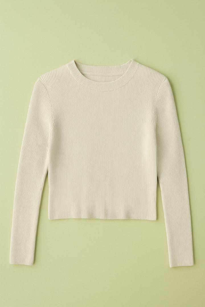 WhatsApp Image 2025-10-28 at 11.37.40 (22) بافت آستین بلند یقه گرد زنانه