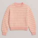 بافت راه راه زنانه صورتی