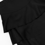 دامن شلوارکی زنانه مشکی نمای نزدیک