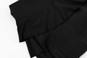 دامن شلوارکی زنانه مشکی نمای نزدیک