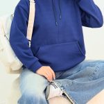 هودی جدید ترند زنانه رنگ سرمه ای