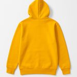 هودی توکرکی زنانه کلاهدار زرد رنگ