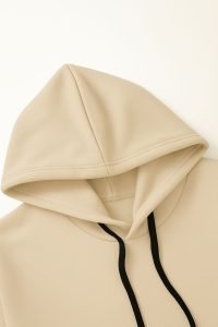 هودی تو کرکی زنانه رنگ نباتی