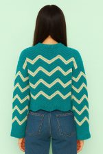 بافت زنانه طرحدار نمای مانکن