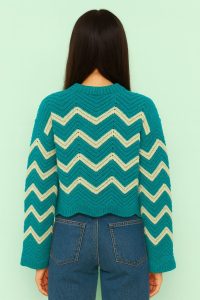 بافت زنانه طرحدار نمای مانکن