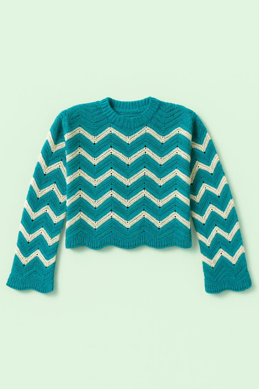 WhatsApp Image 2025-11-23 at 13.46.53 بافت طرحدار زنانه سبز آبی نمای جلو