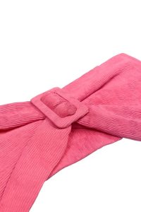 کراپ طرح پاپیون صورتی زنانه