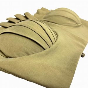نمای جنس کراپ دکلته پلیسه سبز