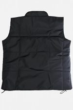 پافر زنانه مشکی نمای پشت