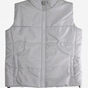 پافر زنانه طوسی نمای جلو