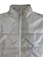 پافر زنانه نمای یقه طوسی