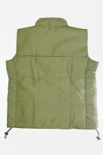 پافر سبز زنانه نمای پشت