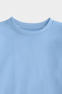 دورس آبی آسمانی نمای بالا تنه