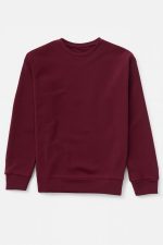 ذورس زرشکی زنانه -یقه گرد