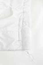 نمای جیب پافر زنانه سفید گت دار