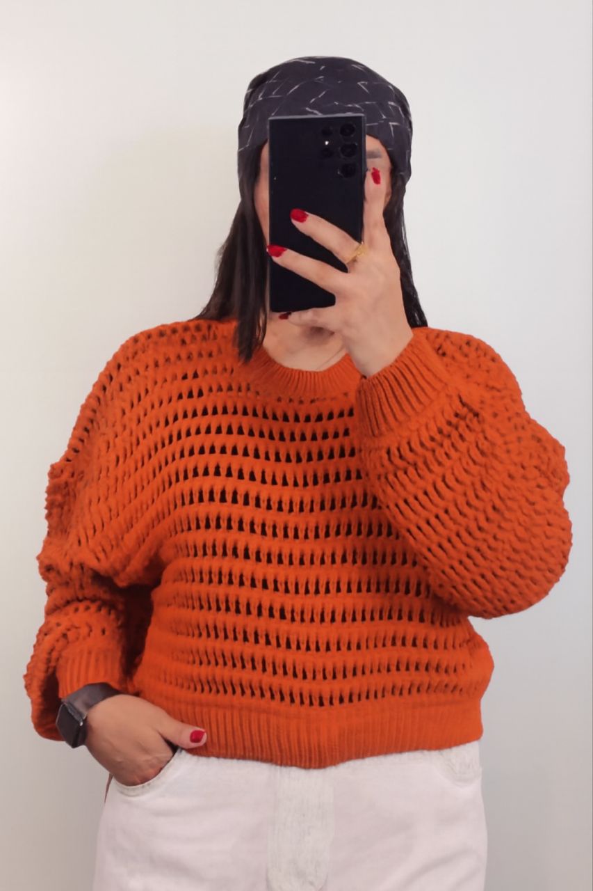 WhatsApp Image 2025-12-12 at 13.29.06 تنخور بافت زنبوری آجری رنگ زنانه