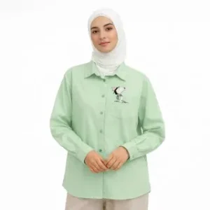 تنخور شومیز اسنوپی سبز