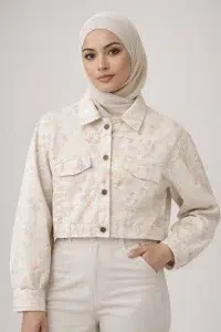 تنخور کت کوتاه زنانه روشن