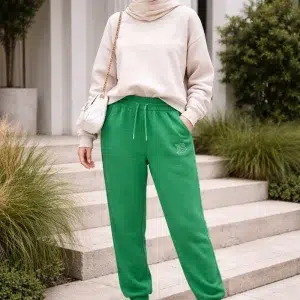 تنخور شلوار جاگر زنانه سبز