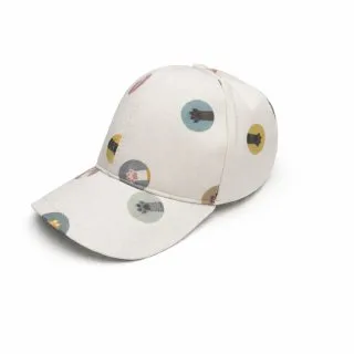 bear whit hat2_converted نمای مقابل کلاه گپ کتان دخترانه طرح پنجه خرس