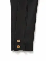 دمپای شلوار مشکی